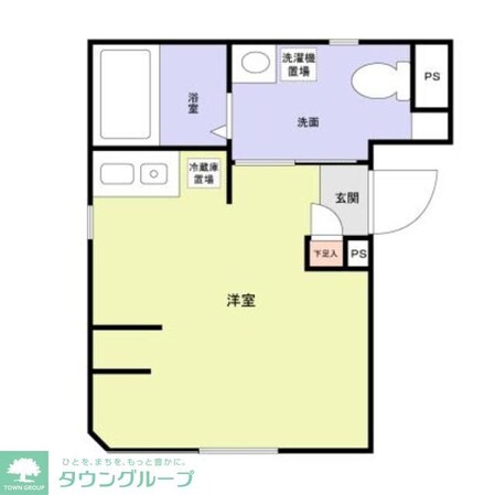 カテリーナ千住大橋の物件間取画像
